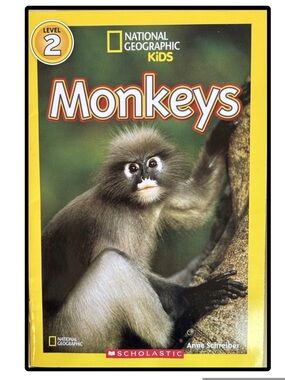 BUNDLE & SAVE🎉 National Geographic Kids Monkeys Book